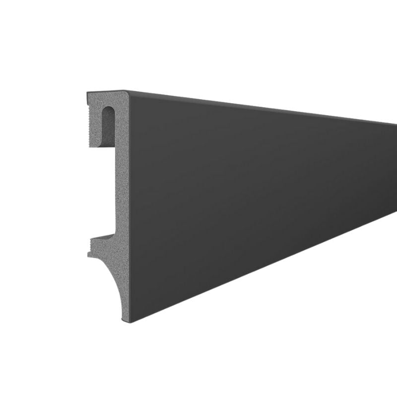 Anthracite Vox Skirting Board | 80mm x 2.5m | 1 Pack