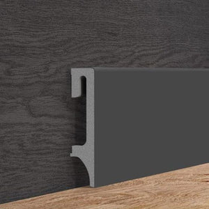Anthracite Vox Skirting Board | 80mm x 2.5m | 1 Pack