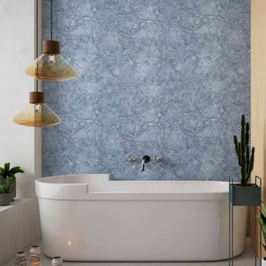 Graphite Blue Onyx Matt Shower Panel 600mm x 2.4m | 2 Pack