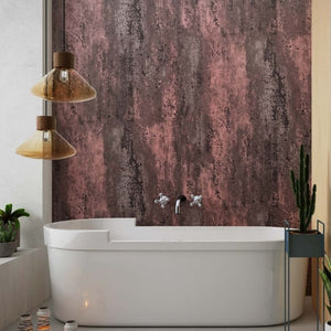 Large Brushed Copper Shower Panel 1.0m x 2.4m