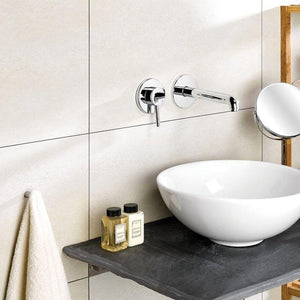 Dumawall Plus Beige | Solid Core Bathroom Wall Tile | 8 Pack