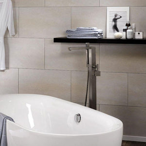 Dumawall Plus Ecru | Solid Core Bathroom Wall Tile | 8 Pack
