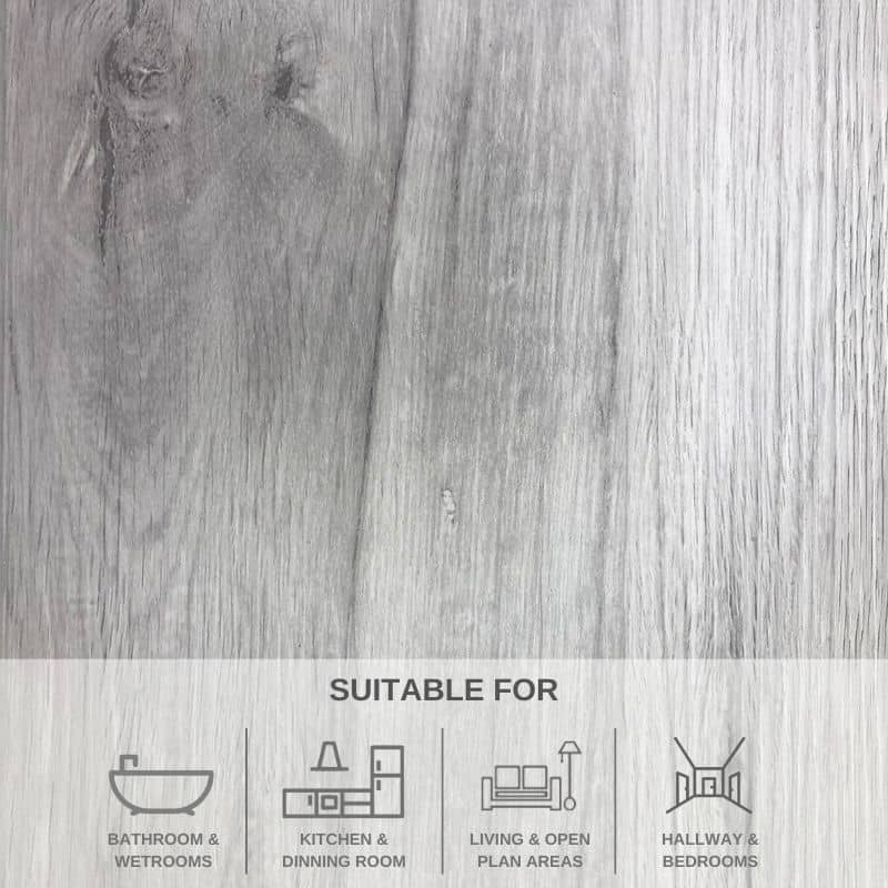 Morlich Oak SPC Flooring 2.208m² Pack | 10 Tiles
