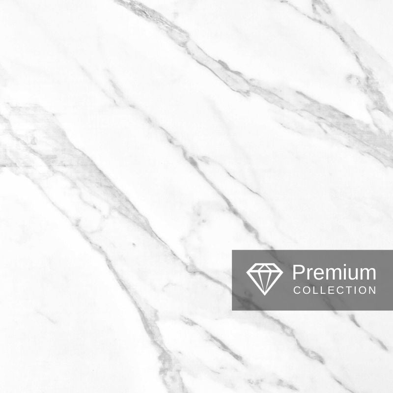 Large Premium Ultra Matt Carrara Marble Shower Panel 1.0m x 2.4m