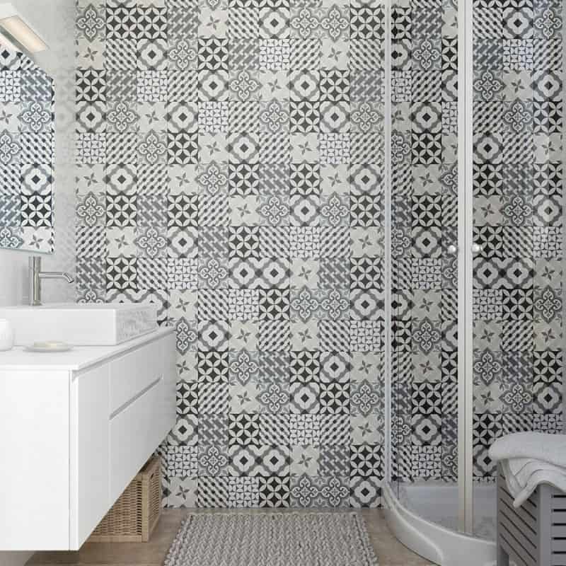 How to clean bathroom wall panels