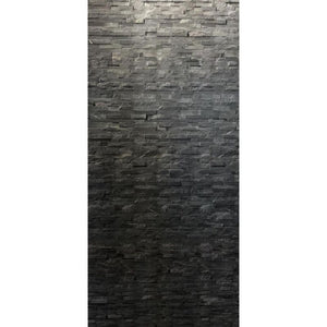 Large Premium Natural Stone Anthracite Shower Panel 1.0m x 2.4m