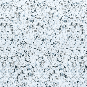 Large Premium Blue Terrazzo Shower Panel 1.0m x 2.4m