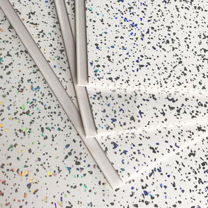 White Platinum Sparkle 5mm-Decor Range-Decor Walls & Flooring