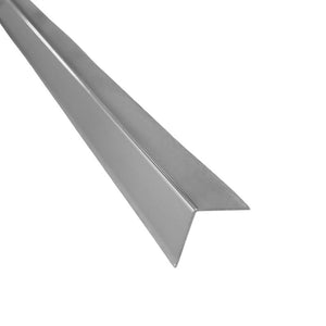 Aluminium External Corner - Rigid | Bright Silver