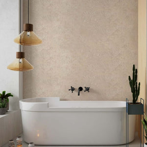 Large Beige Concrete Shower Panel 1.0m x 2.4m