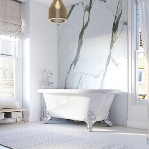 Bianco Carrara-ShowerWall-Decor Walls & Flooring