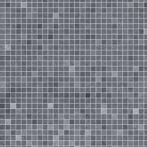 Large Premium Mosaic Blue Shower Panel 1.0m x 2.4m