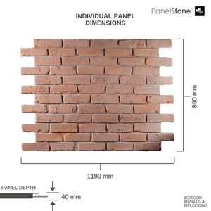 British Brick Natural Panel Stone