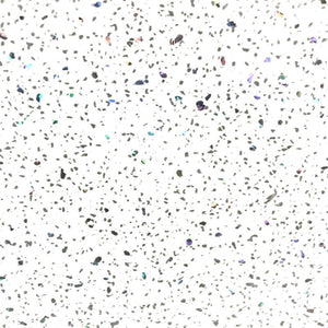 White Platinum Sparkle Shower Panel 600mm Sample