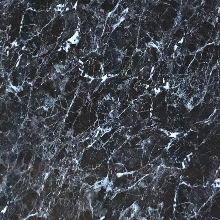 Large Black Marble Shower Panel Sample