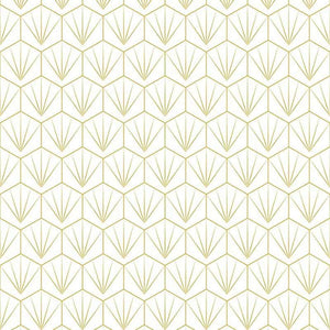 Deco Tile White / Mustard | ShowerWall