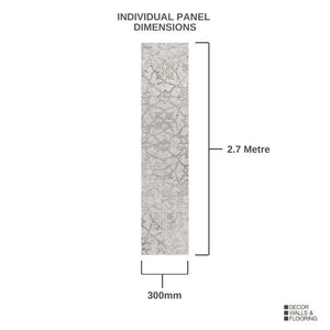 Elegance Damask Gilted Silver
