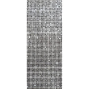 Large Premium Mosaic Graphite Shower Panel 1.0m x 2.4m