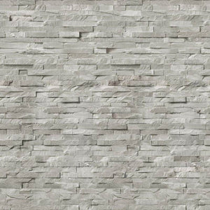 Large Premium Natural Stone Light Grey Shower Panel 1.0m x 2.4m