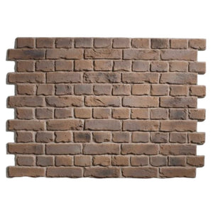 Old British Brick Brown Panel Stone