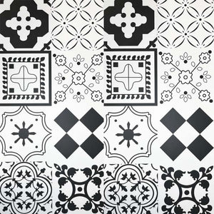 Plockton Victorian Tile SPC Flooring 2.047m² Pack | 11 Tiles