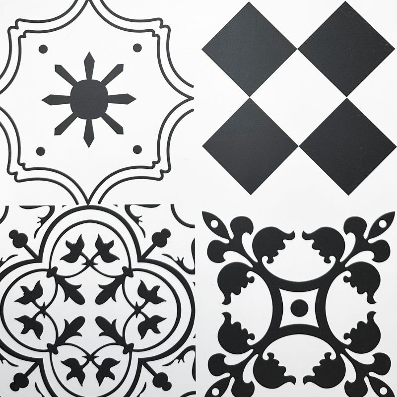 Plockton Victorian Tile SPC Flooring Sample