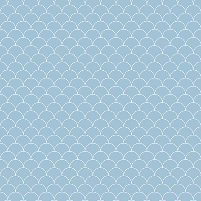 Scallop Blue | ShowerWall