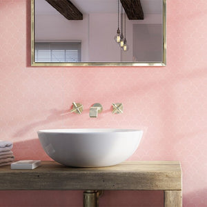 Scallop Blush | ShowerWall