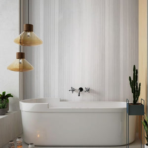 Large Silver Vision Matt Shower Panel 1.0m x 2.4m