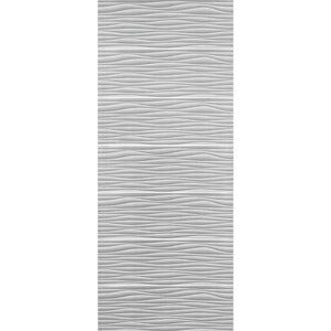 Large Premium Silver Wave Shower Panel 1.0m x 2.4m