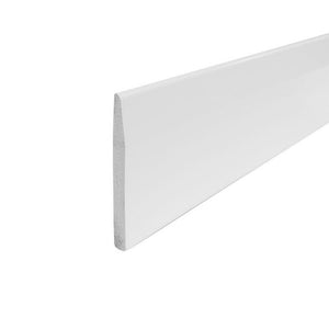 PVC Chamfered Skirting Board 95mm x 2.5 | 2 Pack