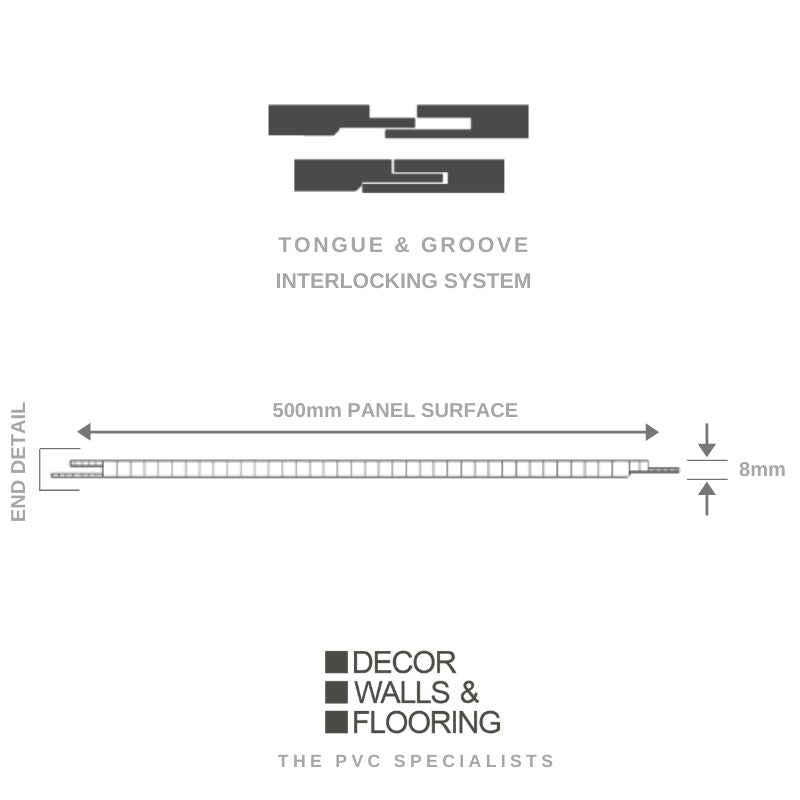 Devon Ultimo Tile 500mm x 2.7m