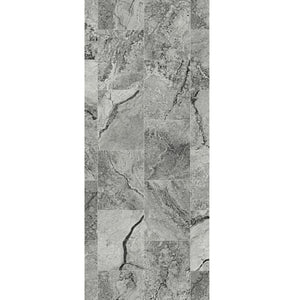 Large Premium Trezzano Black Shower Panel 1.0m x 2.4m-Shower Panel-Decor Walls & Flooring