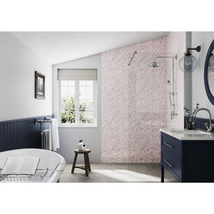 Victorian Floral Blush | ShowerWall