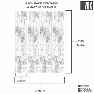 Vox Vilo Motivo Modern Winter Marble | 4 Pack