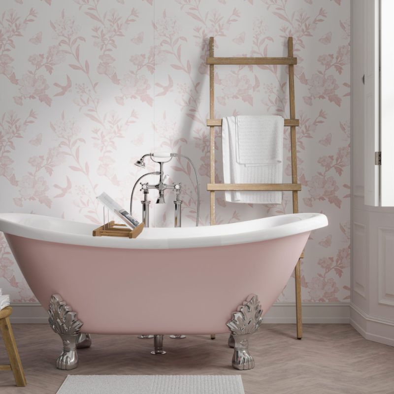 Vintage China Blush | ShowerWall