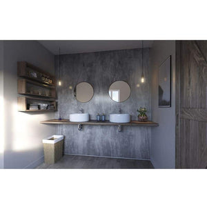 Washed Charcoal-ShowerWall-Decor Walls & Flooring