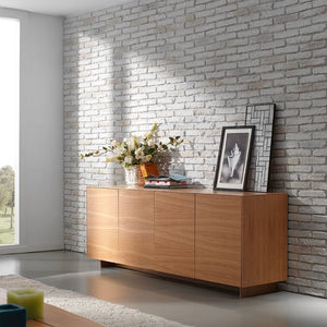 British Brick Old White Panel Stone