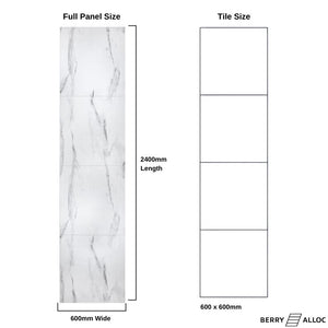 White Marble | Berry Alloc Wall & Water Panel