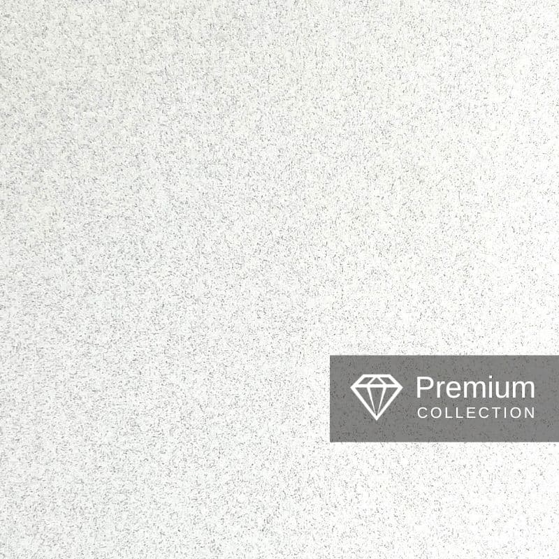 Large Premium White Metallic Gemstone Shower Panel 1.0m x 2.4m