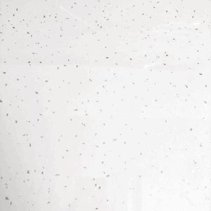 White Arctic Sparkle Shower Panel 600mm Sample