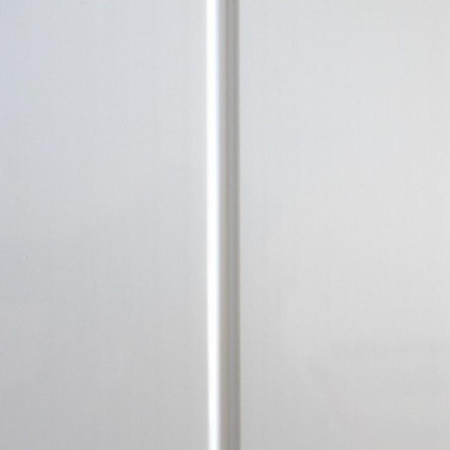 Gloss White V Groove 8mm Sample