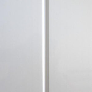 Gloss White V Groove 8mm Sample