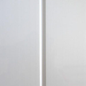 Gloss White V Groove 6mm Sample