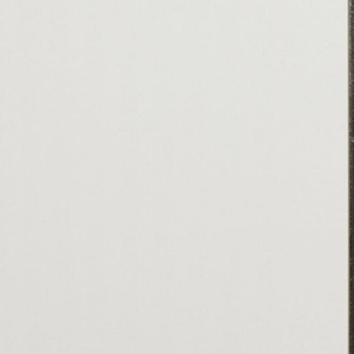 White Gloss Silver Edge 5mm Sample