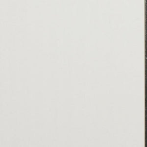 White Gloss Silver Edge 5mm Sample